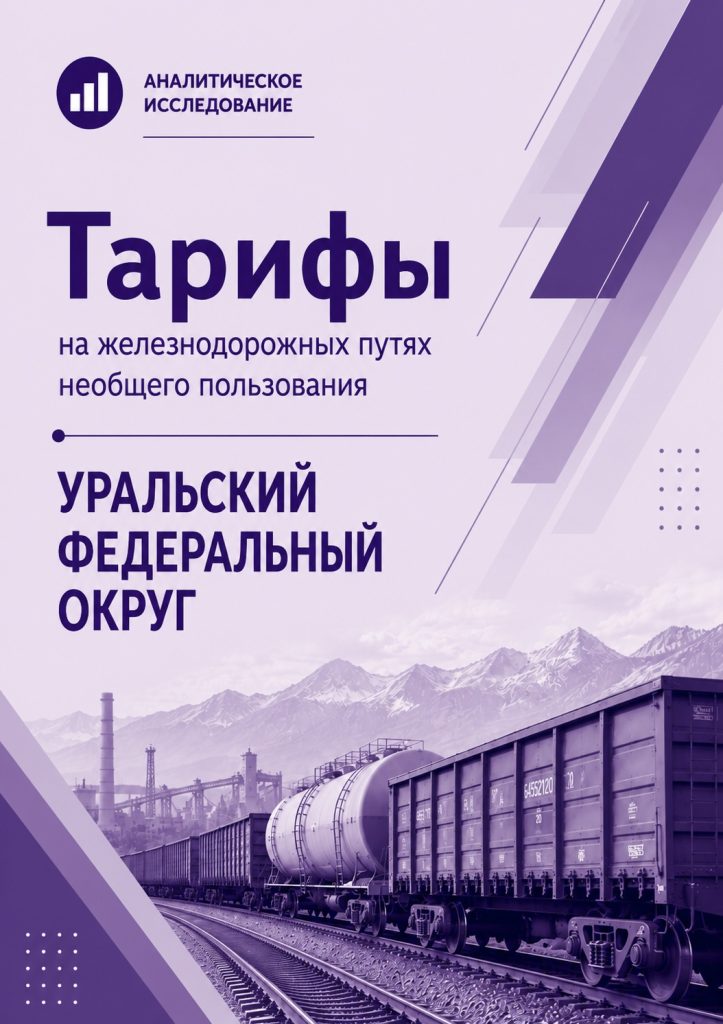 Тарифы на железнодорожных путях необщего пользования в Уральском федеральном округе
