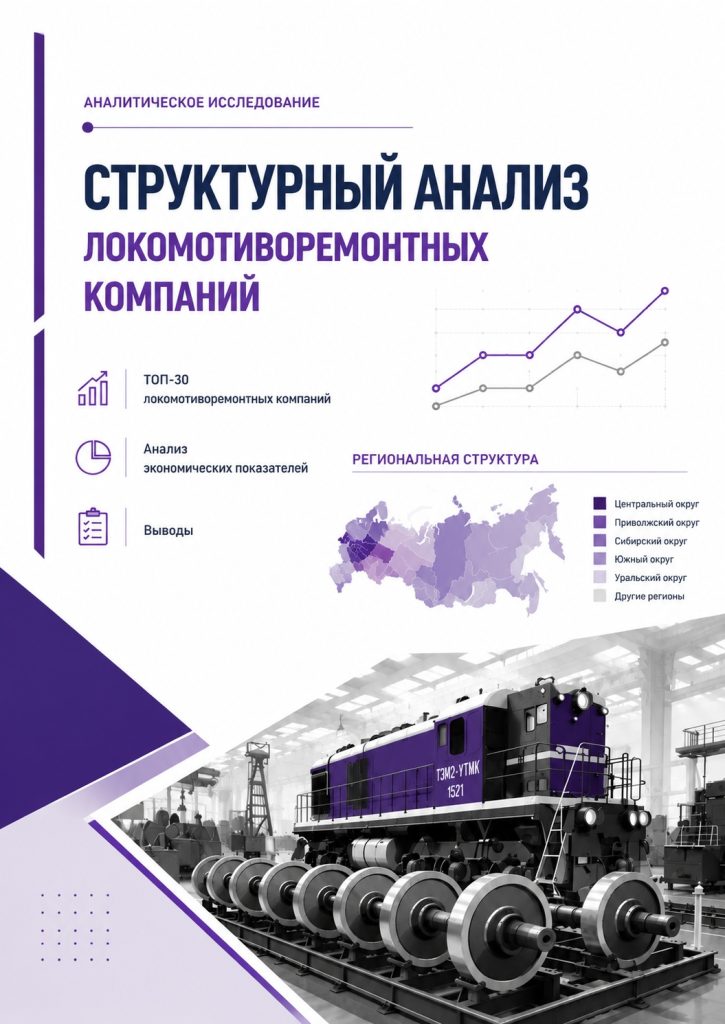 Структурный анализ локомотиворемонтных компаний